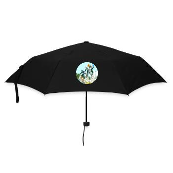 bmx T-shirt sticker - Umbrella (small) - black - Front
