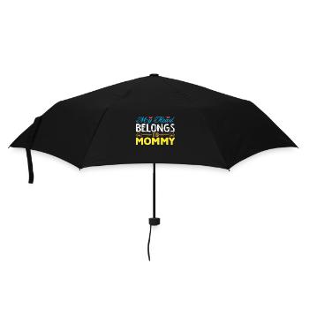 My Heart Belongs To Mommy - Umbrella (small) - black - Front