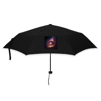 Univers cosmique n°9 - Parapluie standard - noir - Devant