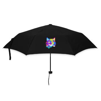 Kitten Domestic Cat Cat Cat Cat Hair Pet Cat - Umbrella (small) - black - Front