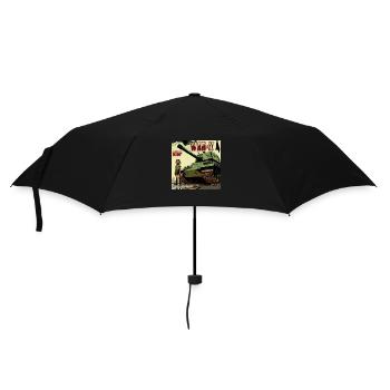 Stopt den Krieg - Regenschirm (klein) - Schwarz - Vorne