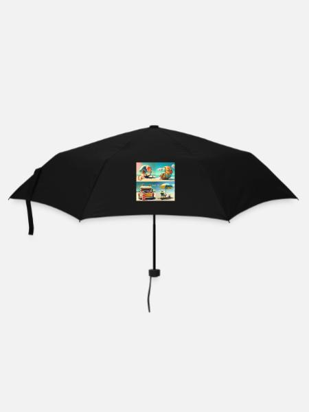 summer time - Parapluie standard - noir