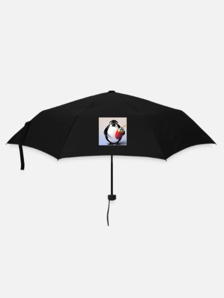 Penguin bomb - Umbrella (small) - black