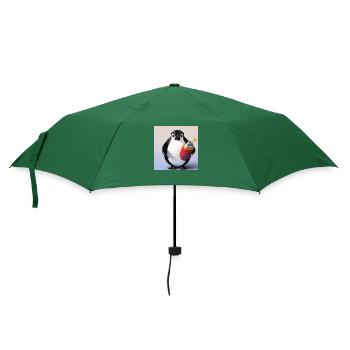 Penguin bomb - Umbrella (small) - bottlegreen - Front