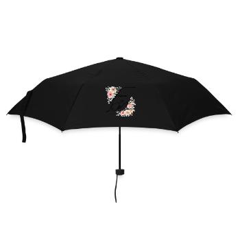 Team de la mariée floral - Parapluie standard - noir - Devant