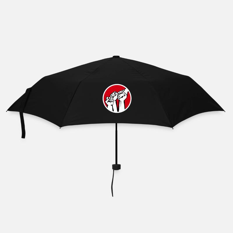 Fists1b - Umbrella (small) - black