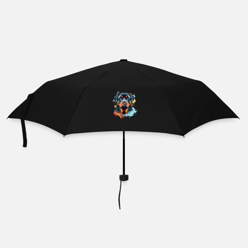 Rottweiler - Umbrella (small) - black