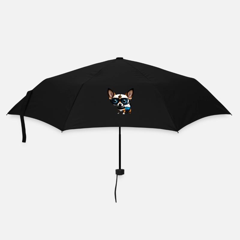 Steampunk Chihuahua - Parapluie standard - noir
