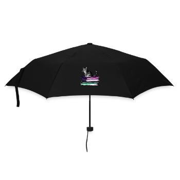Read Books Cat Domestic Cat Cat Book Kitten - Umbrella (small) - black - Front