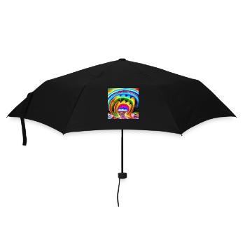 Arc-en-ciel pour les artistes - Parapluie standard - noir - Devant