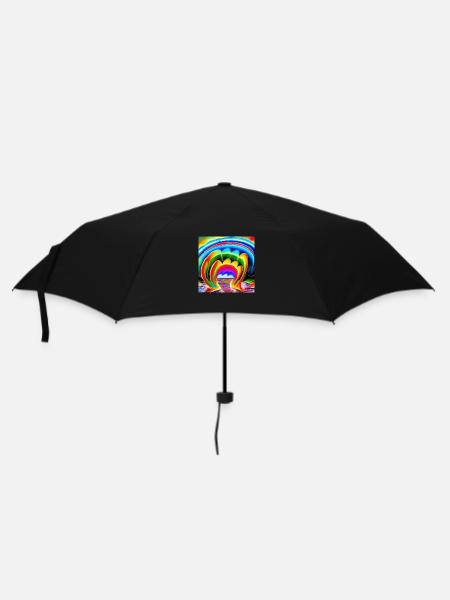 rainbow for artists - Umbrella (small) - black