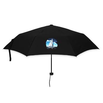 Voilier Voile Voilier Voilier Marin - Parapluie standard - noir - Devant