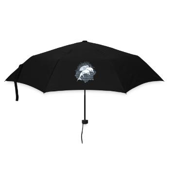 Dolphins - Umbrella (small) - black - Front
