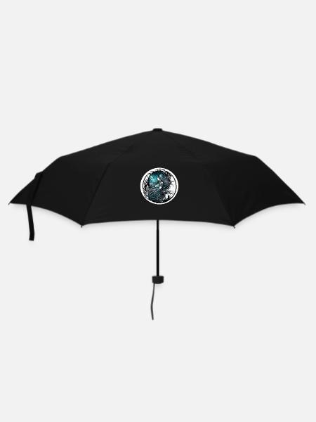 Weibliche Priesterin - Regenschirm (klein) - Schwarz