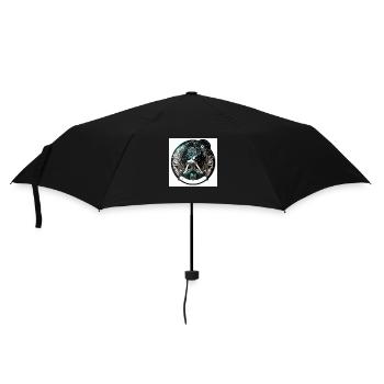 femme cabaret - Parapluie standard - noir - Devant
