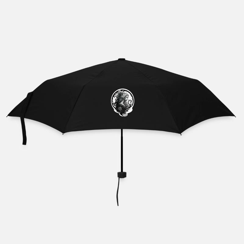 Buste femme tatoué - Parapluie standard - noir