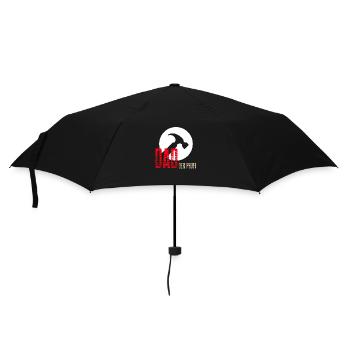 Papa Design Dad der Profi - Regenschirm (klein) - Schwarz - Vorne