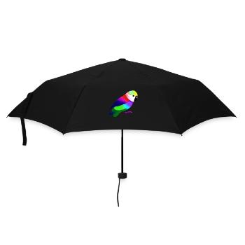 Budgie Bird Propriétaire Bird Cockatiel - Parapluie standard - noir - Devant