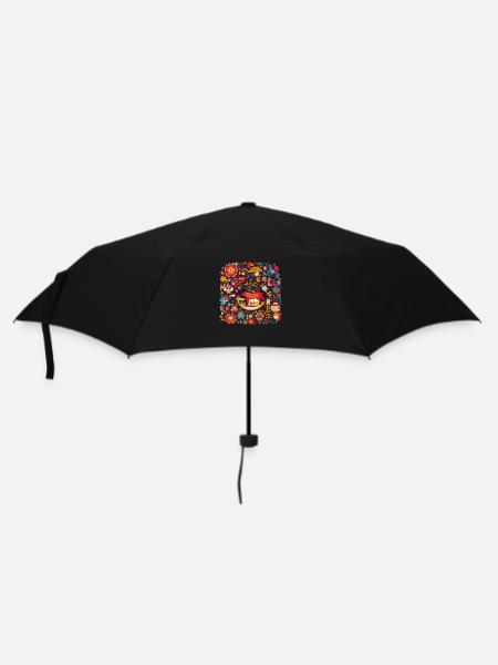 Design espagnol traditionnel - Parapluie standard - noir