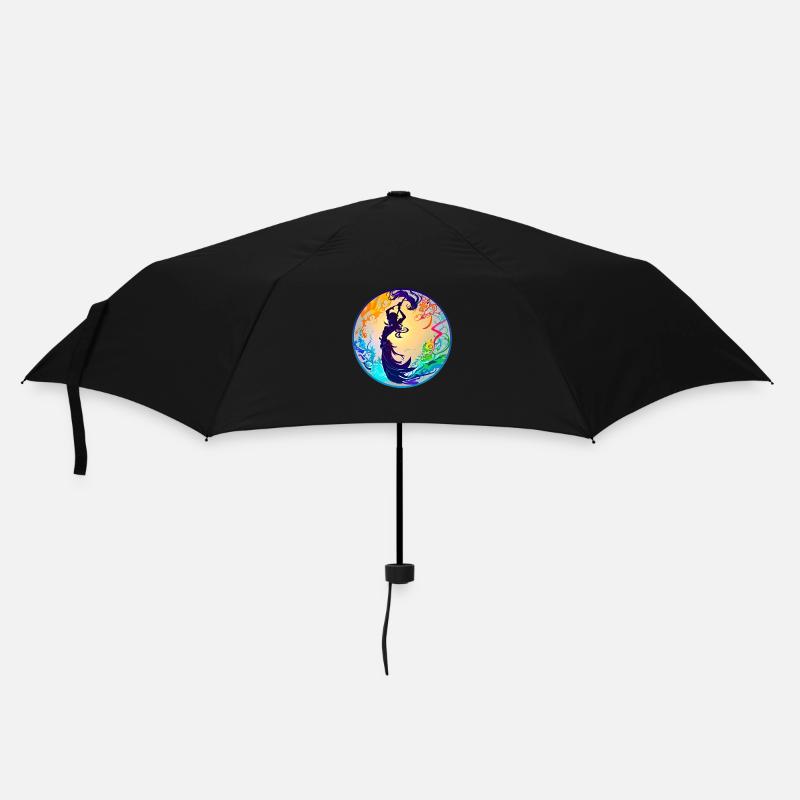 Dans la mer - Parapluie standard - noir