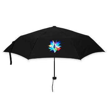 Fairy magic - Umbrella (small) - black - Front