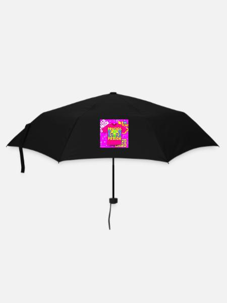 Neon T-Shirt - Umbrella (small) - black