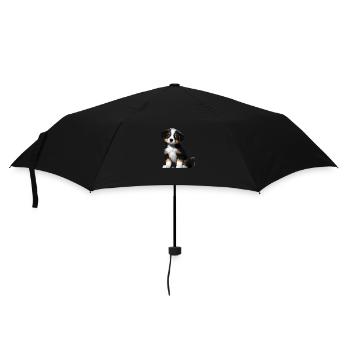 Puppy Australian Shepherd Dog Owner - Umbrella (small) - black - Front