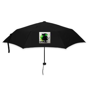 Collection cochons verts - édition dansante - Parapluie standard - noir - Devant