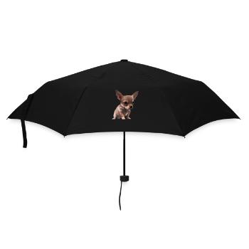 Chihuahua Dog Owner Dog Chihuahua Puppy Dogs - Umbrella (small) - black - Front