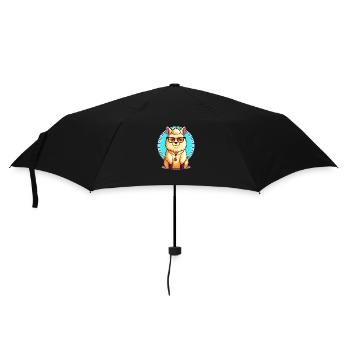 Lazy Lama - Your new favorite companion - Umbrella (small) - black - Front