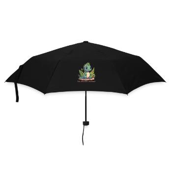 Out the door, Dinosaur - Parapluie standard - noir - Devant
