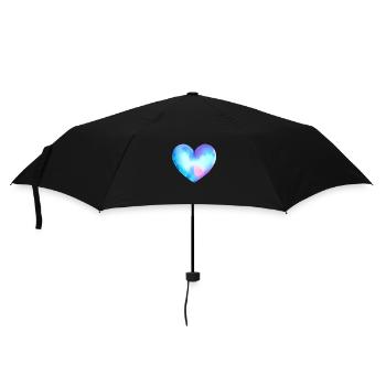 Saint-Valentin Mariage Amour Fiançailles Fête des mères - Parapluie standard - noir - Devant