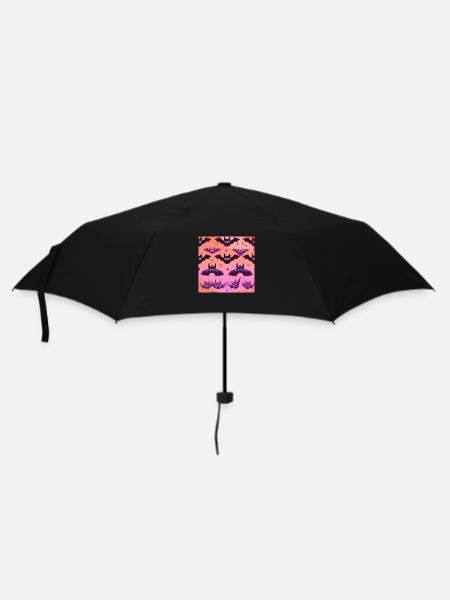 Comic Bats - Umbrella (small) - black