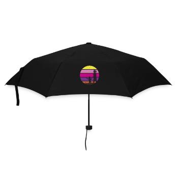 mutter und tochter - Muttertagsgeschenke - Regenschirm (klein) - Schwarz - Vorne