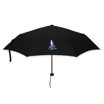 Voile Voilier Voilier Voile Voile Marin - Parapluie standard - noir - Devant