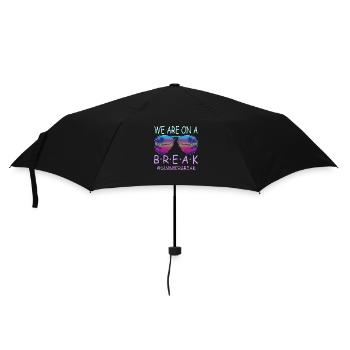 Graduation 2024 class High school graduation party - Umbrella (small) - black - Front