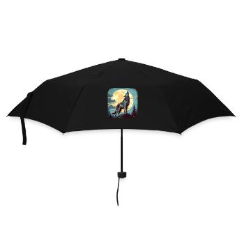 Wolf - Umbrella (small) - black - Front