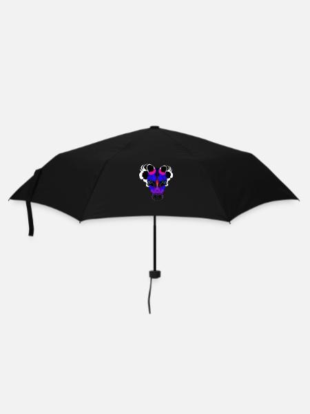 masque tribal | - Parapluie standard - noir