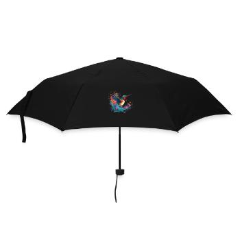 Geai Moqueur Mutlicolore - Parapluie standard - noir - Devant