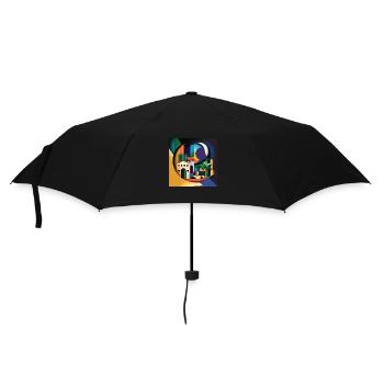 The Bauhaus Legacy - Umbrella (small) - black - Front