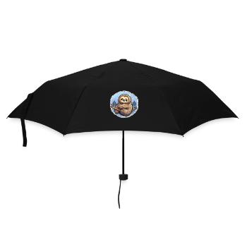 Sloth Relaxation - Umbrella (small) - black - Front