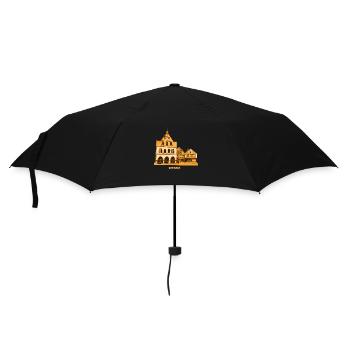 Werne Rathaus Lippe Münsterland North Rhine-Westphalia - Umbrella (small) - black - Front