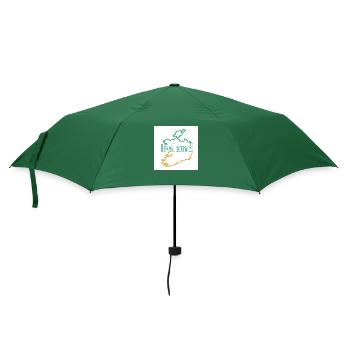 Carte de l’Irlande - Parapluie standard - vert bouteille - Devant