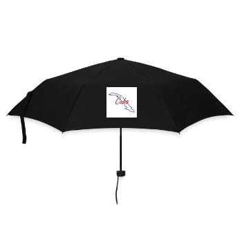 Map of Cuba - Umbrella (small) - black - Front