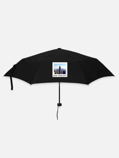 New York City - Regenschirm (klein) - Schwarz