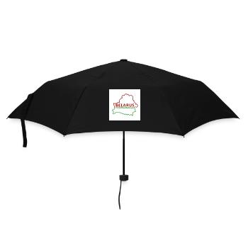 Landkarte von Weißrussland - Regenschirm (klein) - Schwarz - Vorne