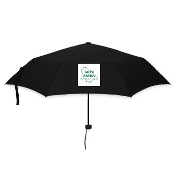 Map of Saudi Arabia - Umbrella (small) - black - Front