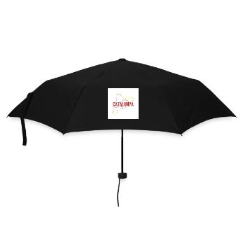 Karte von Katalonien - Regenschirm (klein) - Schwarz - Vorne
