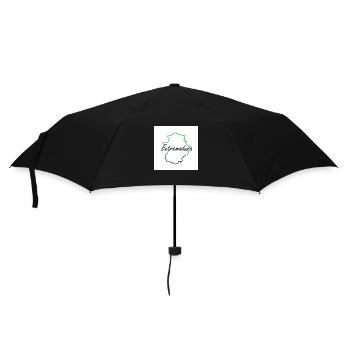 Map of Extremadura - Umbrella (small) - black - Front