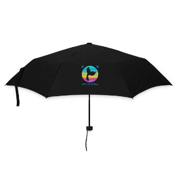 Save the whales - Umbrella (small) - black - Front